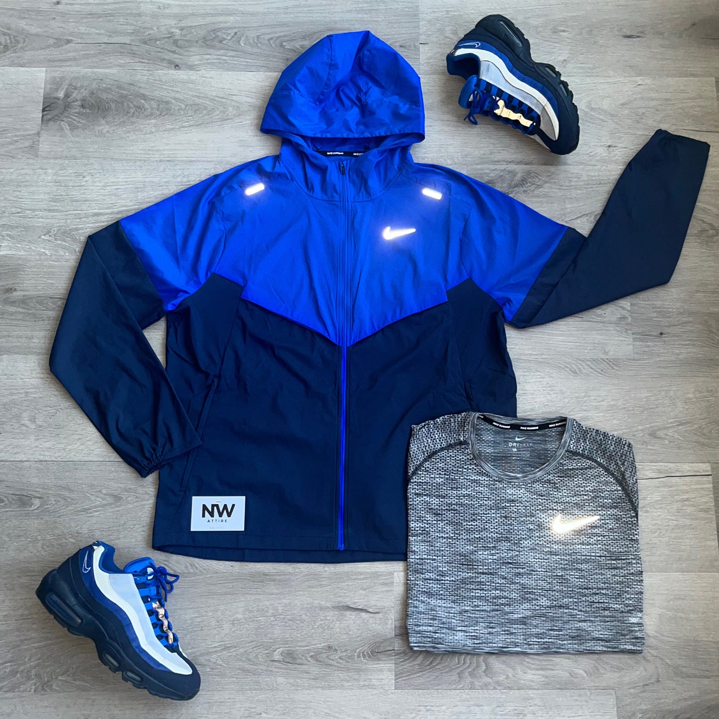 Nike Repel UV Windrunner Game Royal