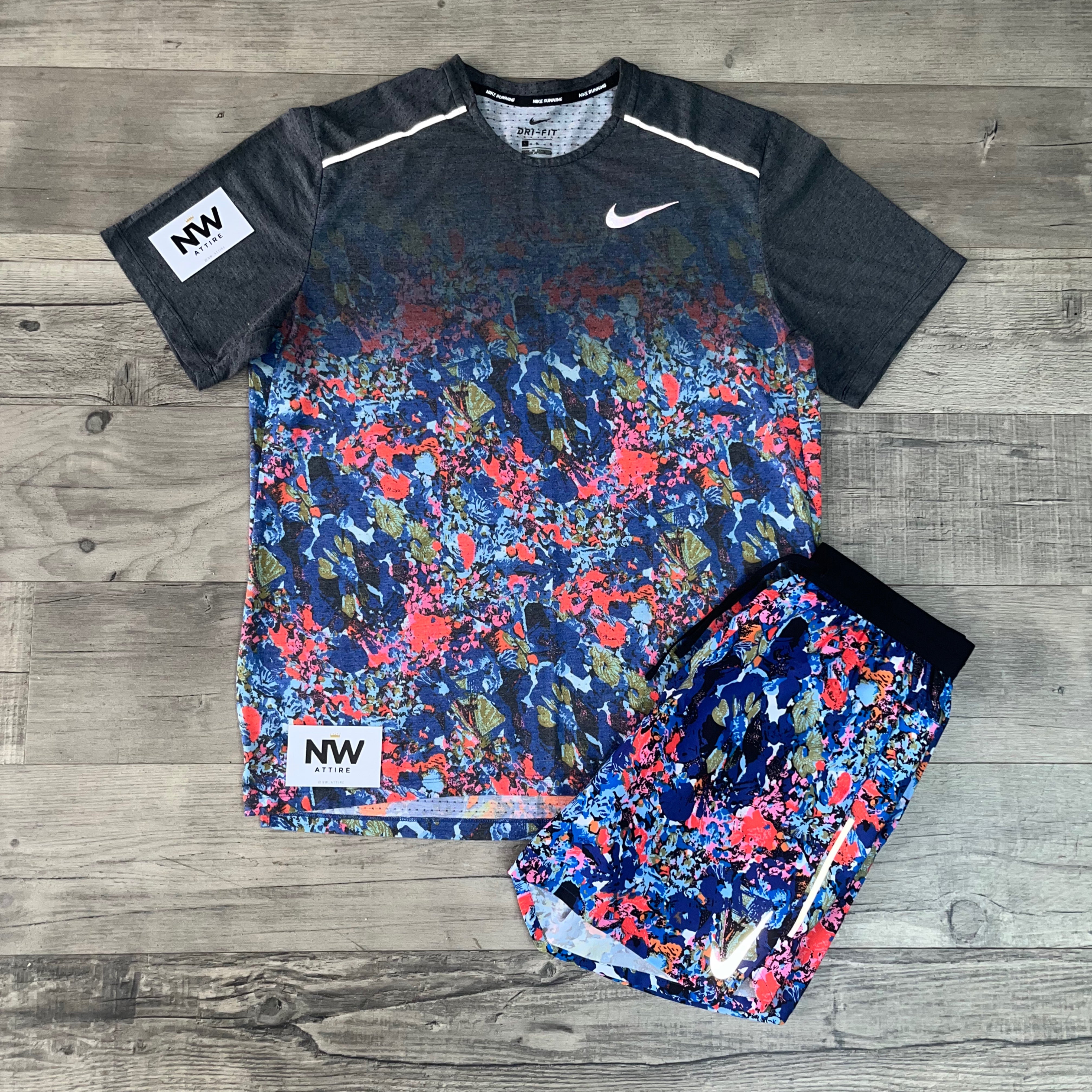 Nike floral outlet set