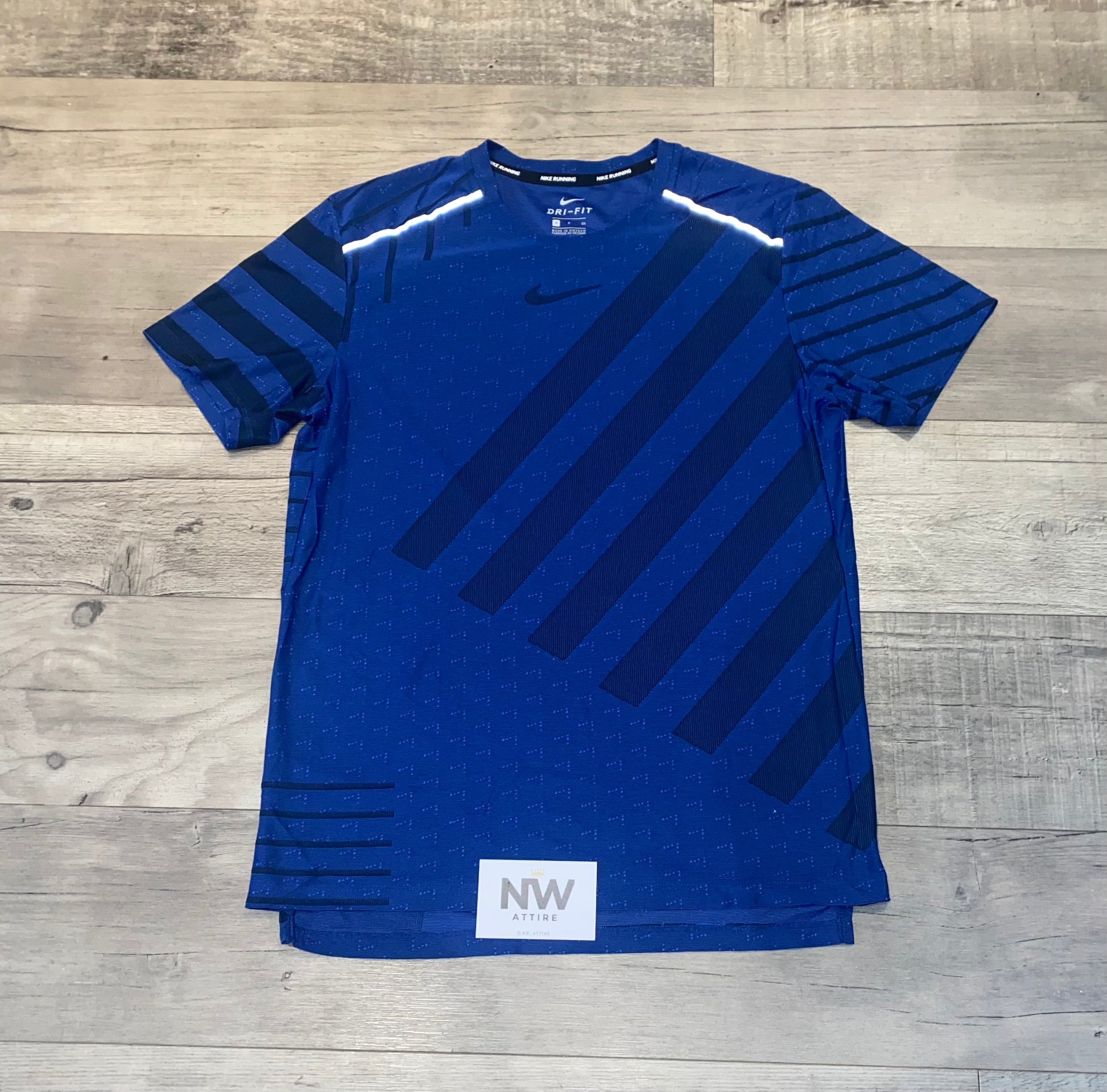 Nike Tech Knit Miler Blue – NORTH WEST ATTIRE